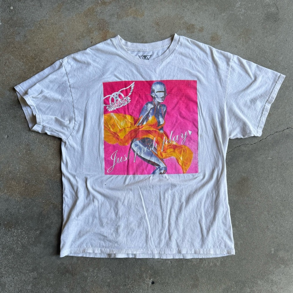 Aerosmith Just Push Play Tour Tshirt (Xl)